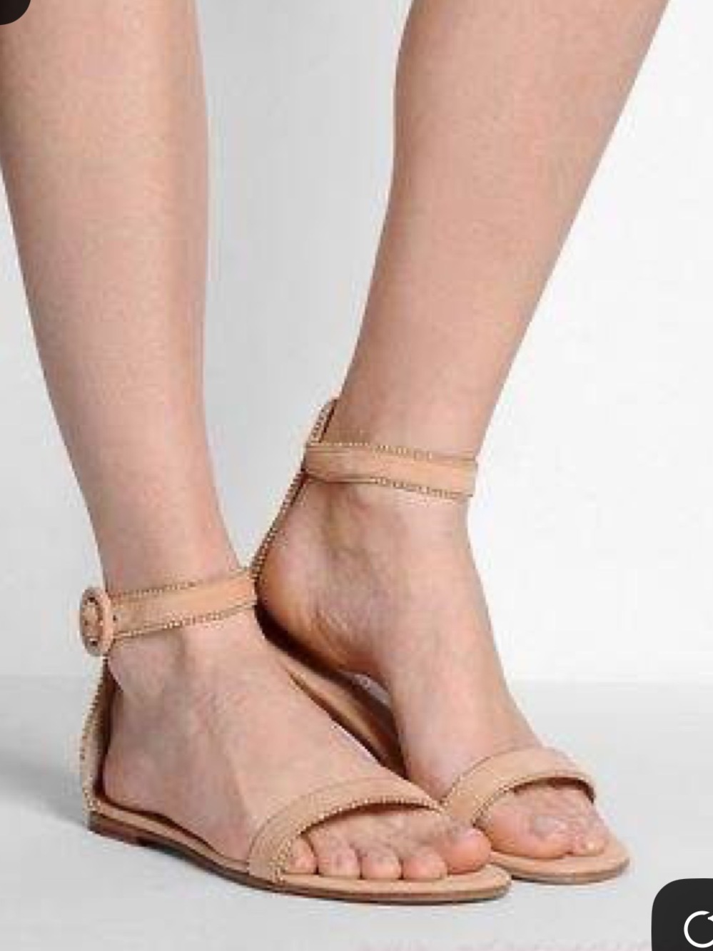 Gianvito Rossi Velvet Sandals